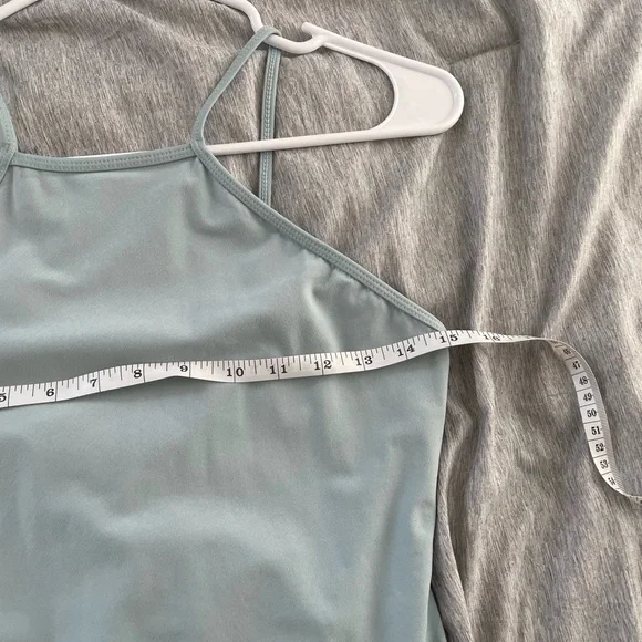 Abercrombie & Fitch A&F Traveler Built In Shorts Sleeveless Blue Dress SP Comfy - Picture 8 of 9